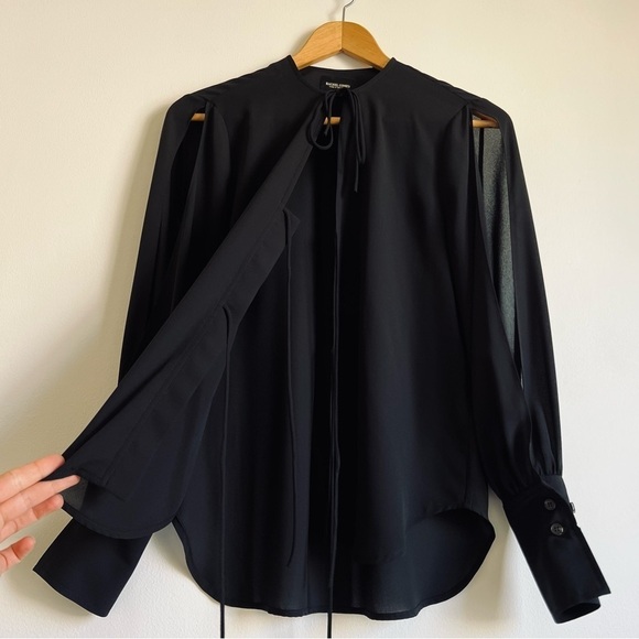 Rachel Comey Meryl Blouse in Black - Picture 8 of 16